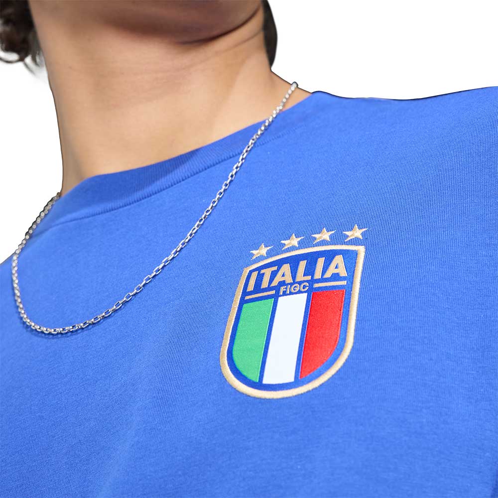 ITALIA FIGC T-SHIRT DNA BLU 2026 - immagine 4