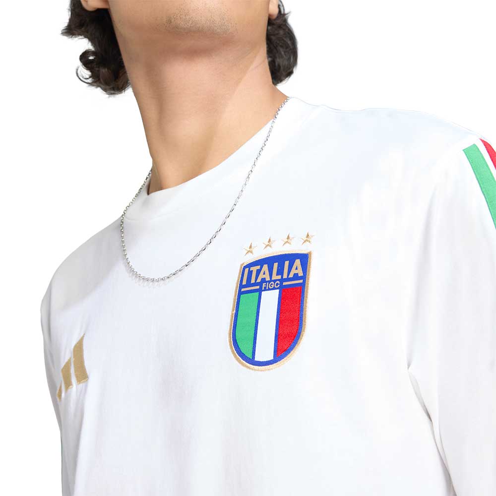 ITALIA FIGC T-SHIRT DNA BIANCA 2026 - immagine 4