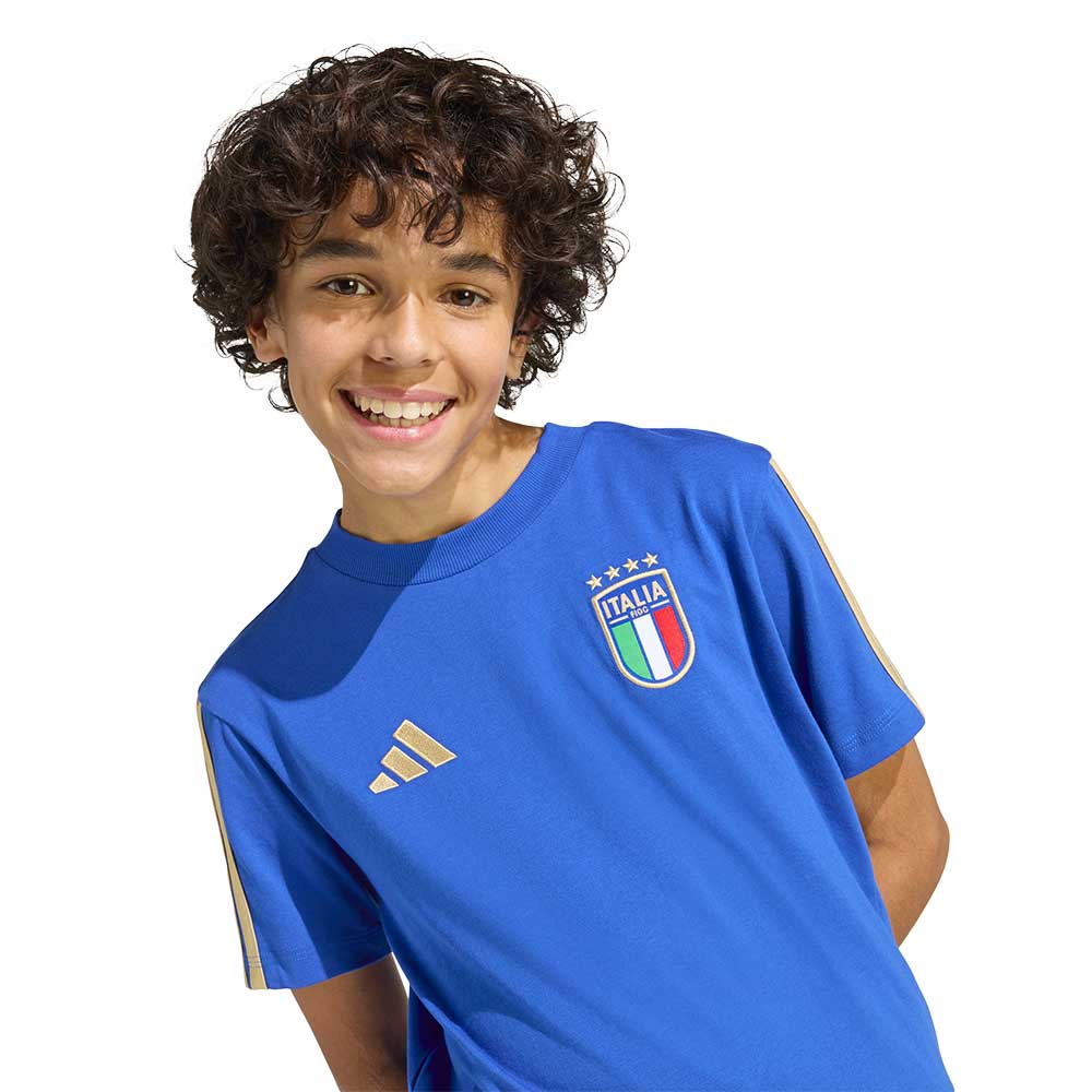 JUNIOR ITALIA FIGC T-SHIRT DNA BLU 2026 - immagine 2