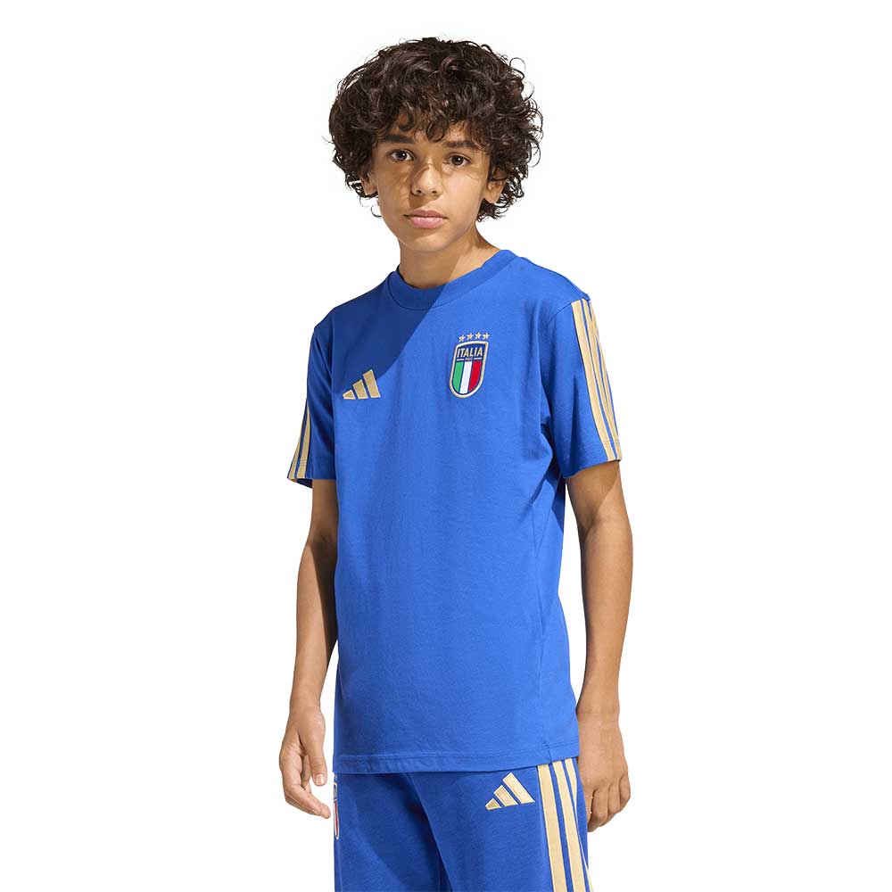 JUNIOR ITALIA FIGC T-SHIRT DNA BLU 2026 - immagine 3