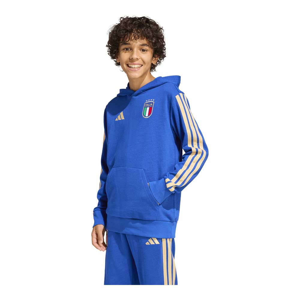 JUNIOR ITALIA FIGC TUTA CON CAPPUCCIO 2026 - immagine 2