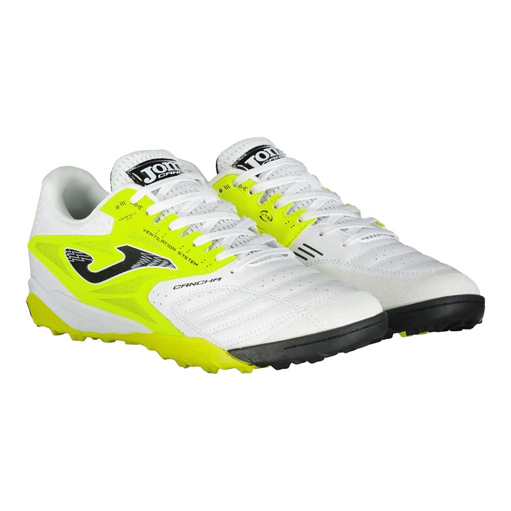 JOMA CANCHA 2532 TF WHITE-YELLOW - immagine 2