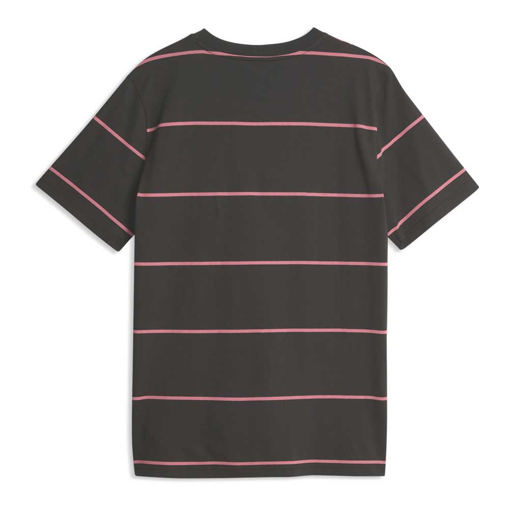 Palermo T-Shirt Casual Nera a Righe 2026/27 - immagine 2